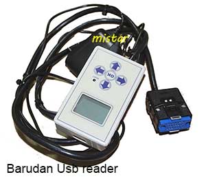 Barudan usb reader