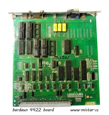 used barudan 4422 board for embroidery machine