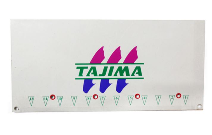 TAJIMA 12# name plate